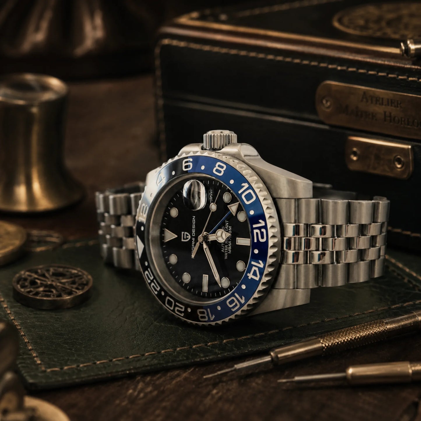Ashford & Crowe® GMT Méridien