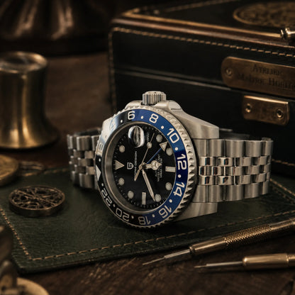 Ashford & Crowe® GMT Méridien